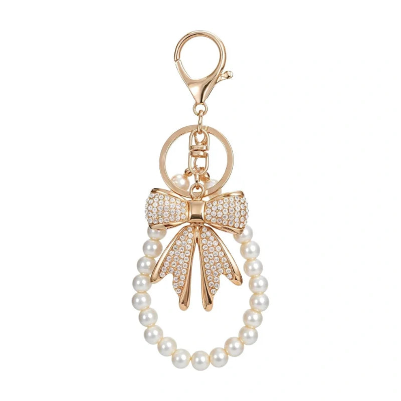 PearlBow Bag Charm